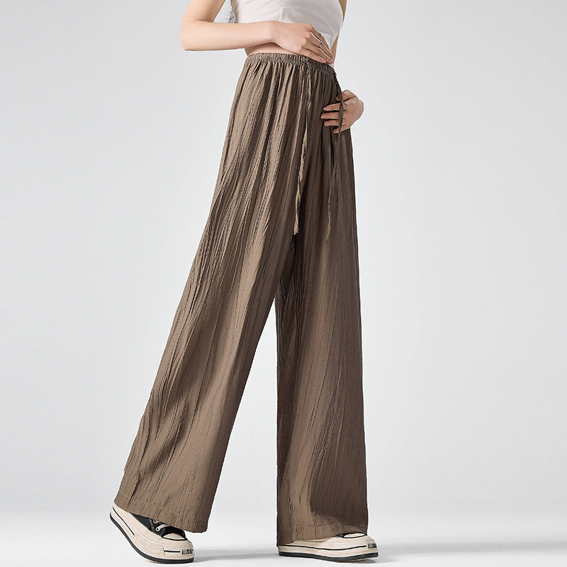 Maternity Pants Drawstring Leisure Straight-leg Pants 🇨🇳
