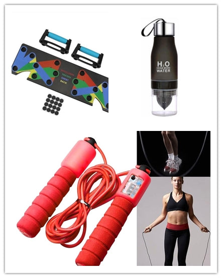 9 in 1 Push Up Rack Training Board ABS abdominal Muscle Trainer Sports Home Fitness Equipment for body Building Workout Exercise 🇨🇳