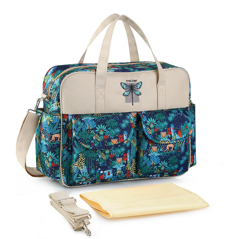 Crossbody portable mother and baby bag 🇨🇳