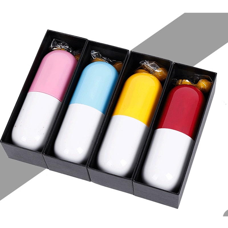 Mini Folding Capsule Small Umbrella With Pill Package Box 🇨🇳