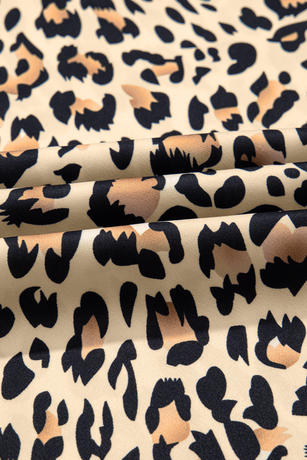 Parchment Leopard Drawstring Flowy Wide Leg Pants 🇨🇳