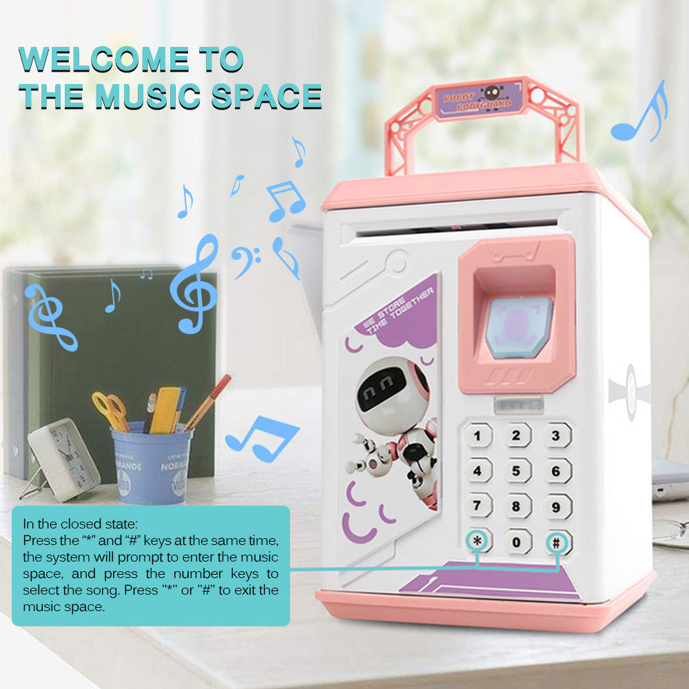 Electronic fingerprint piggy bank 🇨🇳