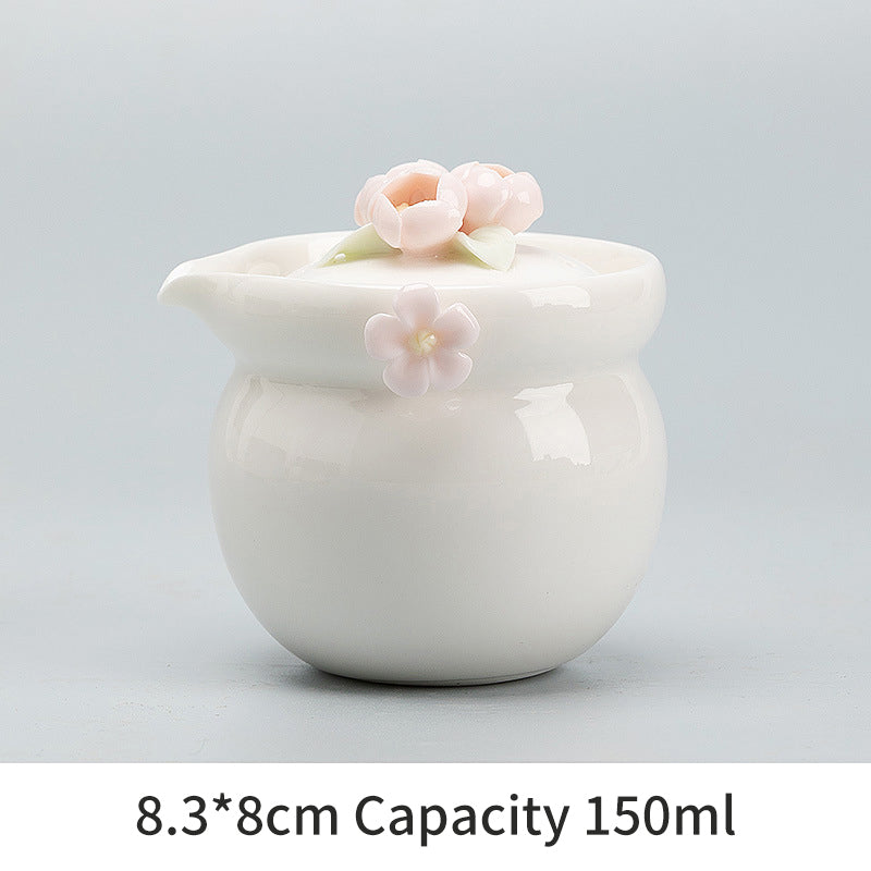 Ceramic Small Teapot Brewing Tea Pot Anti-Scalding Hand Grasp Pot 🇨🇳