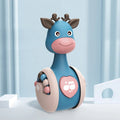Sliding Deer Baby Tumbler Rattle 3 In 1 Sliding Tumbler Toy Baby Rattle Montessori Bath Toy For W Built-in Ring Bear Roly-Poly Early Learning Christmas Tumbler 🇨🇳