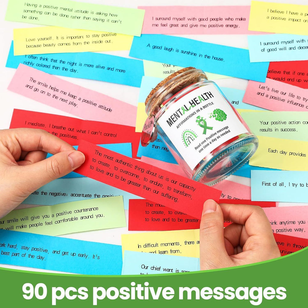 90 Mental Health Affirmation Messages Jar 🇨🇳