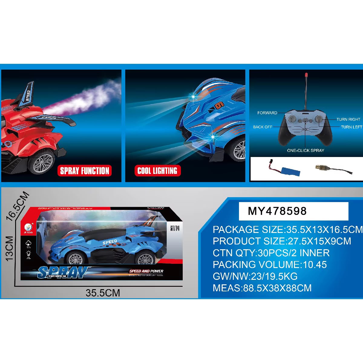 R/C Car Spray