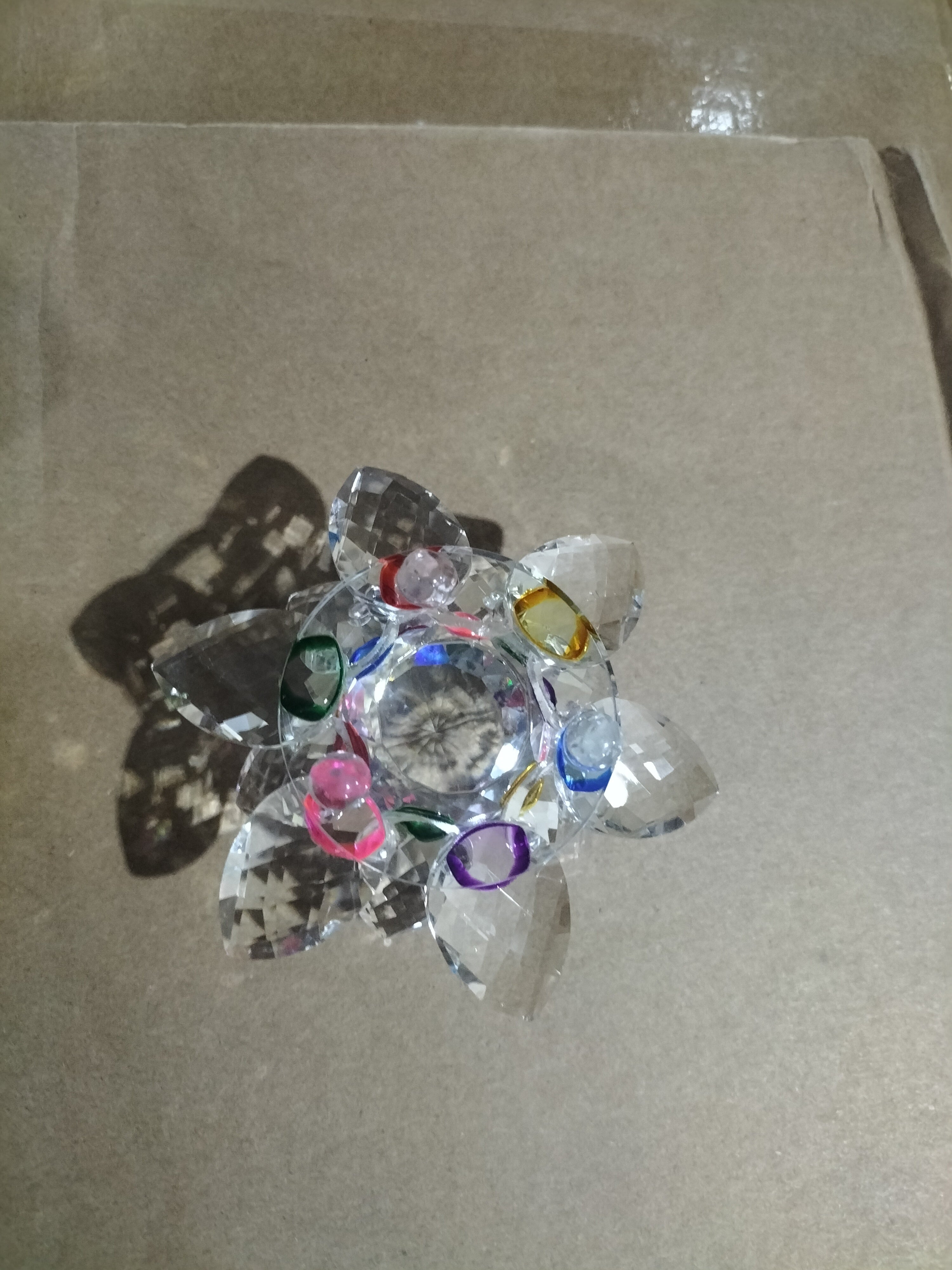 80mm Quartz Crystal Lotus Flower Crafts Glass Paperweight Fengshui Ornaments Figurines Home Wedding Party Decor Gifts Souvenir 🇨🇳