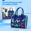 Children's Learning Board Early Education Toys Life Common Sense Dressing Lace-up Felt Bag Toddler Felt Busy Board 🇨🇳