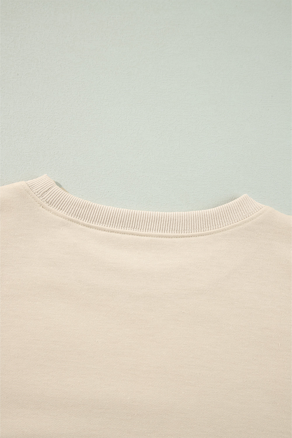 Jet Stream Solid Color Ruffled Shoulder Long Sleeve Blouse 🇺🇸