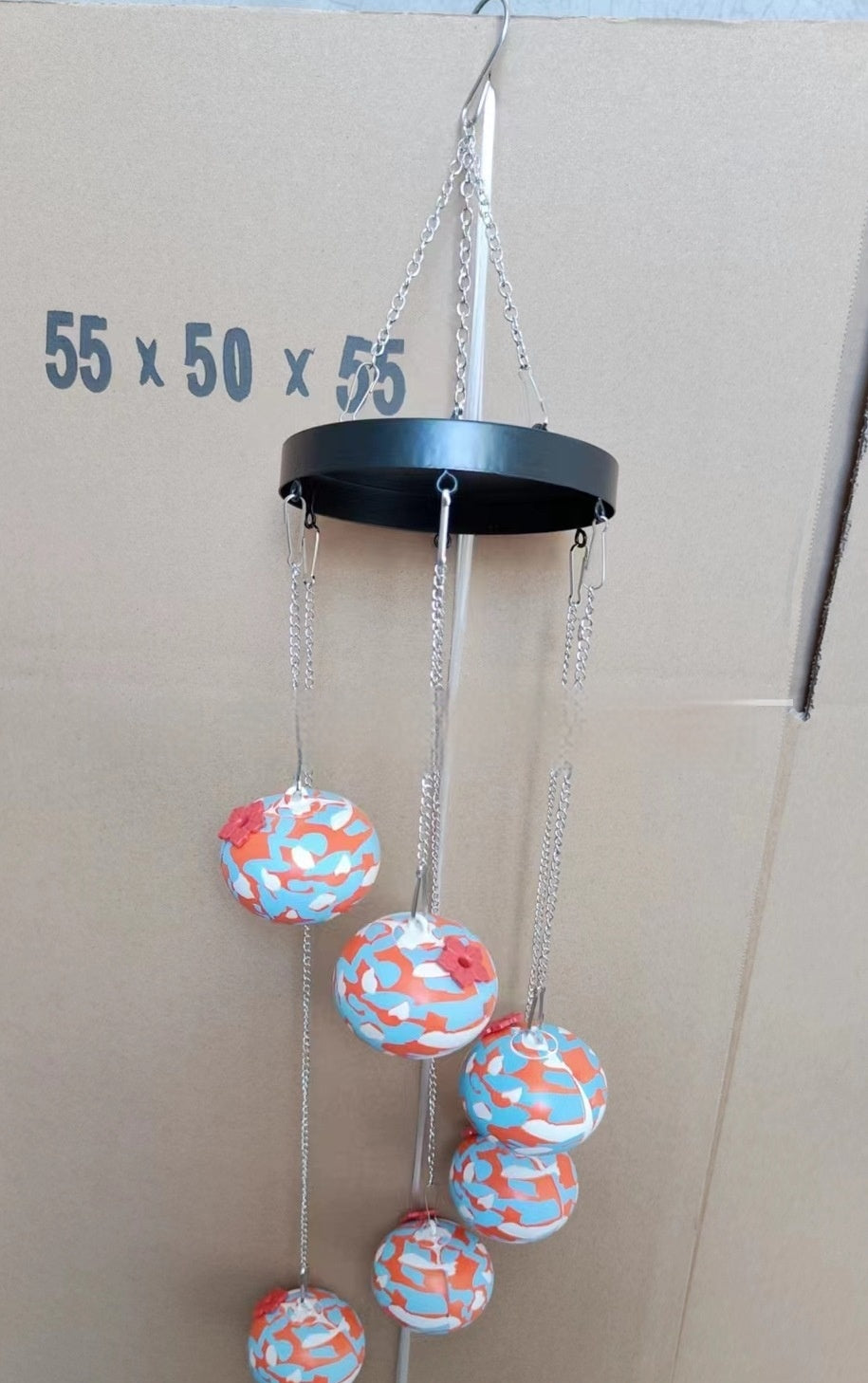 Wind Chimes Hummingbird Feeder Garden Decoration 🇨🇳