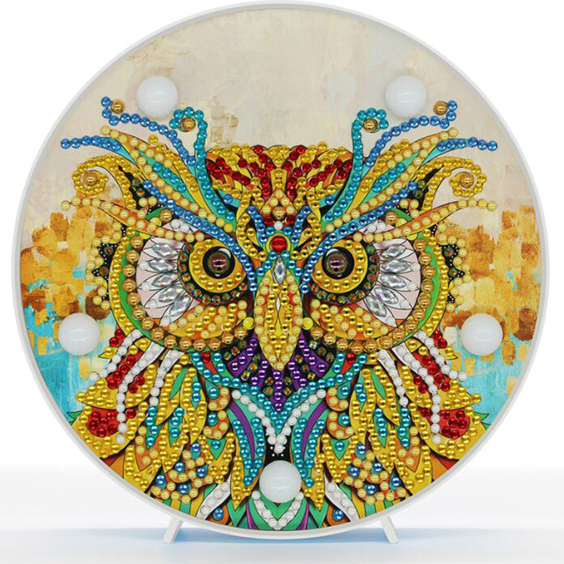 Diamond painting DIY modeling lamp 🇨🇳
