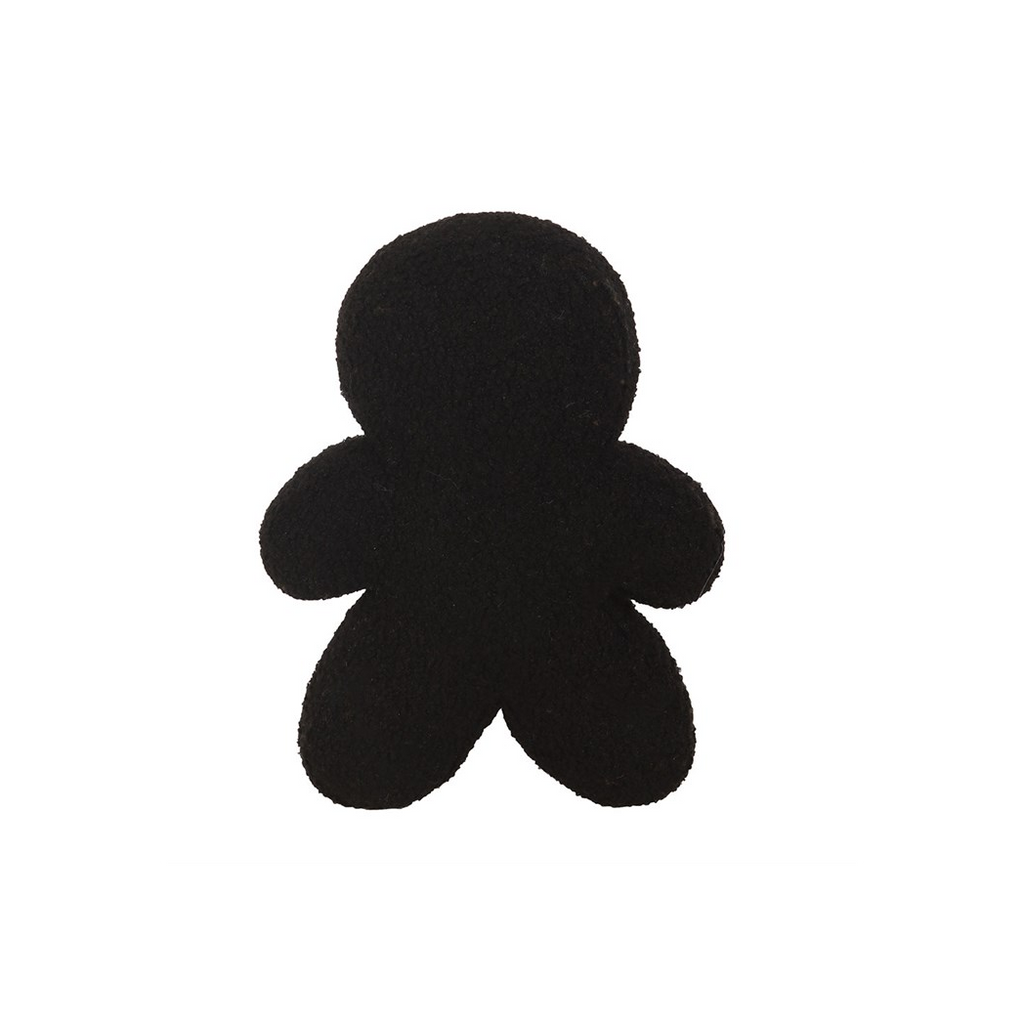 Spooky Gingerbread Man Boucle Cushion