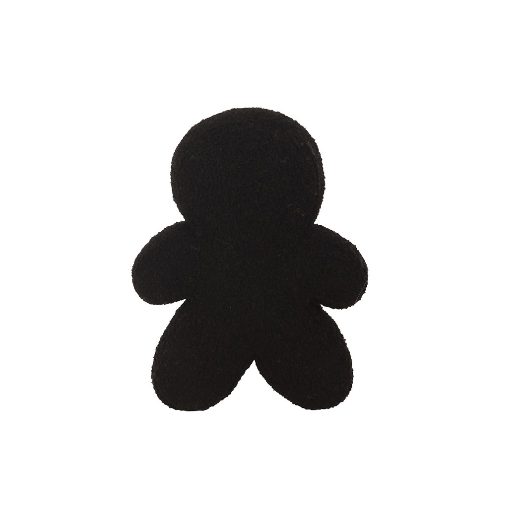 Spooky Gingerbread Man Boucle Cushion