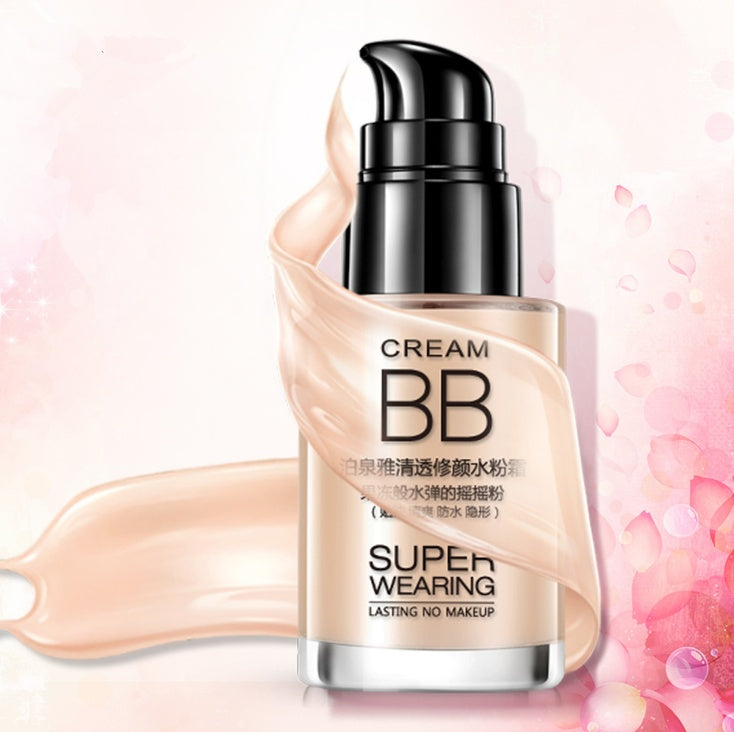 Clear and sleek hydrating cream nude makeup BB cream makeup concealer moisturizing BB cream 🇨🇳
