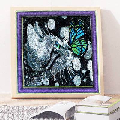 30cm 5D Diamond Painting Kit Stickers DIY Art Craft Kid Gift 🇨🇳