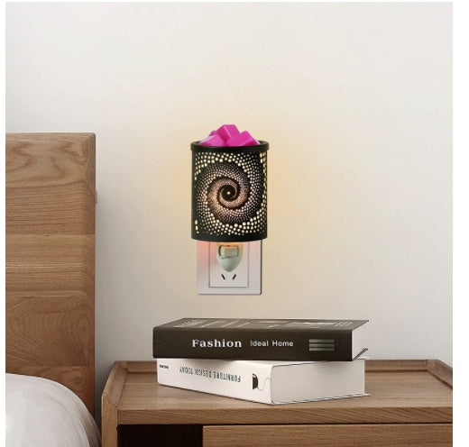 Metal Wall-Plug Wax Melt Warmer Electric Wax Burner Melter Fragrance Warmer Night Lamp 🇨🇳