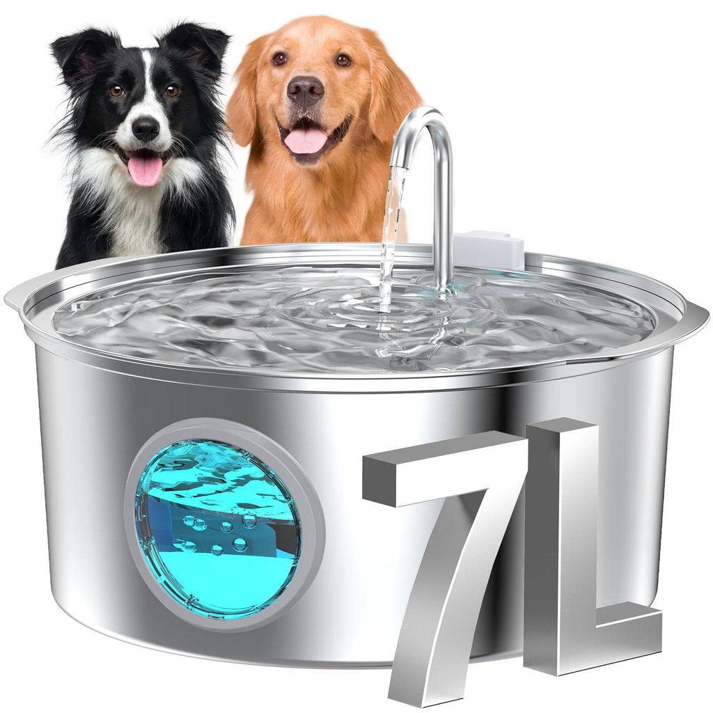 Stainless Steel Pet Water Dispenser with Large Capacity, Automatic Heating and Circulating Water for Cats and Dogs 🇨🇳