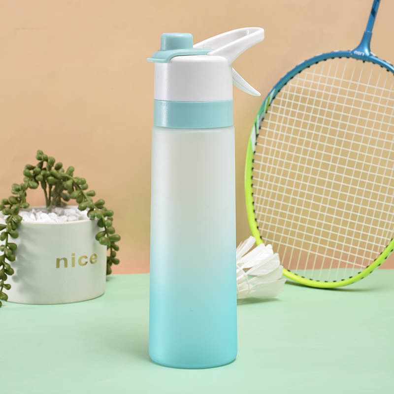 700ml frosted spray water cup outdoor sports kettle cooling water replenishment convenient advertising cup 🇨🇳
