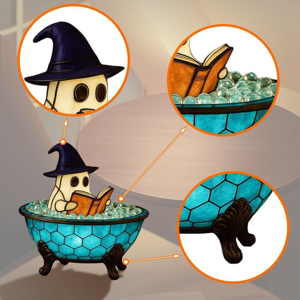 Ghost Bubble Bath Lamp Halloween Decoration 🇨🇳