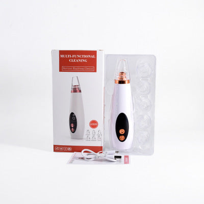 Blackhead Pore Vacuum Cleaner Nose Cleanser Blackheads Remover Blackhead Acne Removal Button Face Suction Beauty Skin Care Tool 🇨🇳