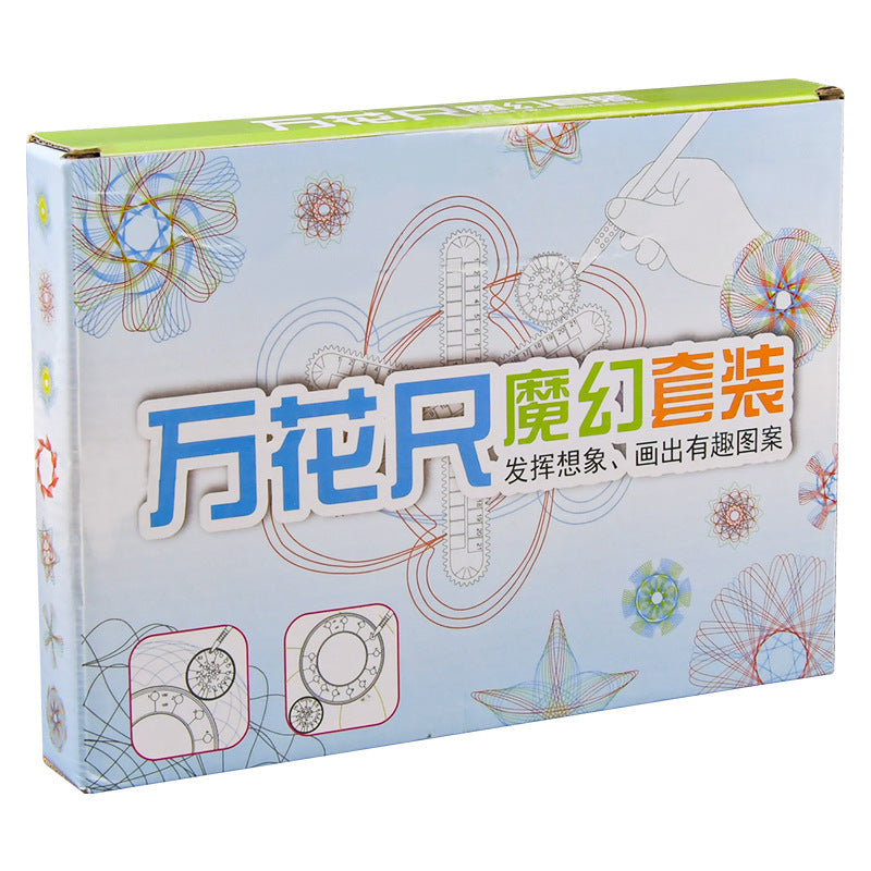 Spirograph Variety Drawing Ruler Educational Toys