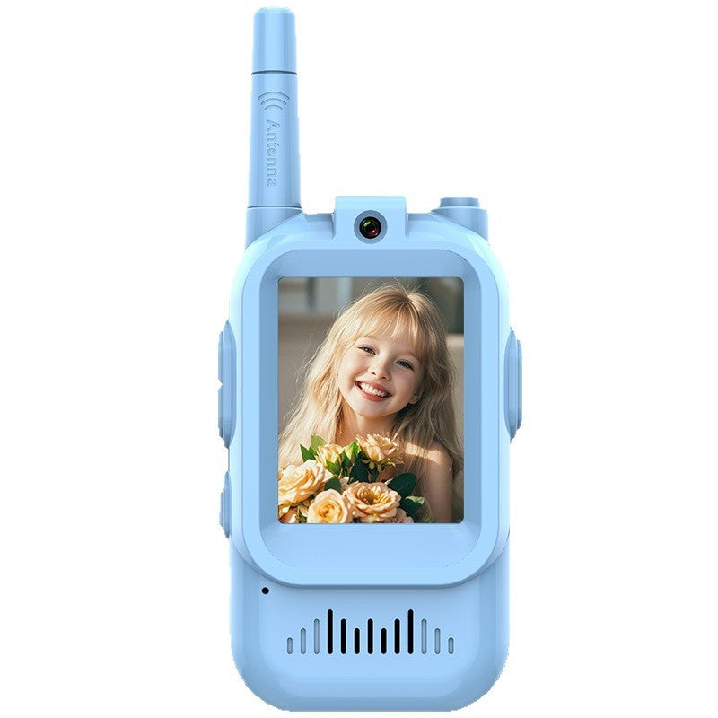 Mini Video Wireless Walkie Talkies For Kids Handheld 2 Pack Rechargeable Intercom Cam Outdoor Family Games Gift For Boys Girls 🇨🇳