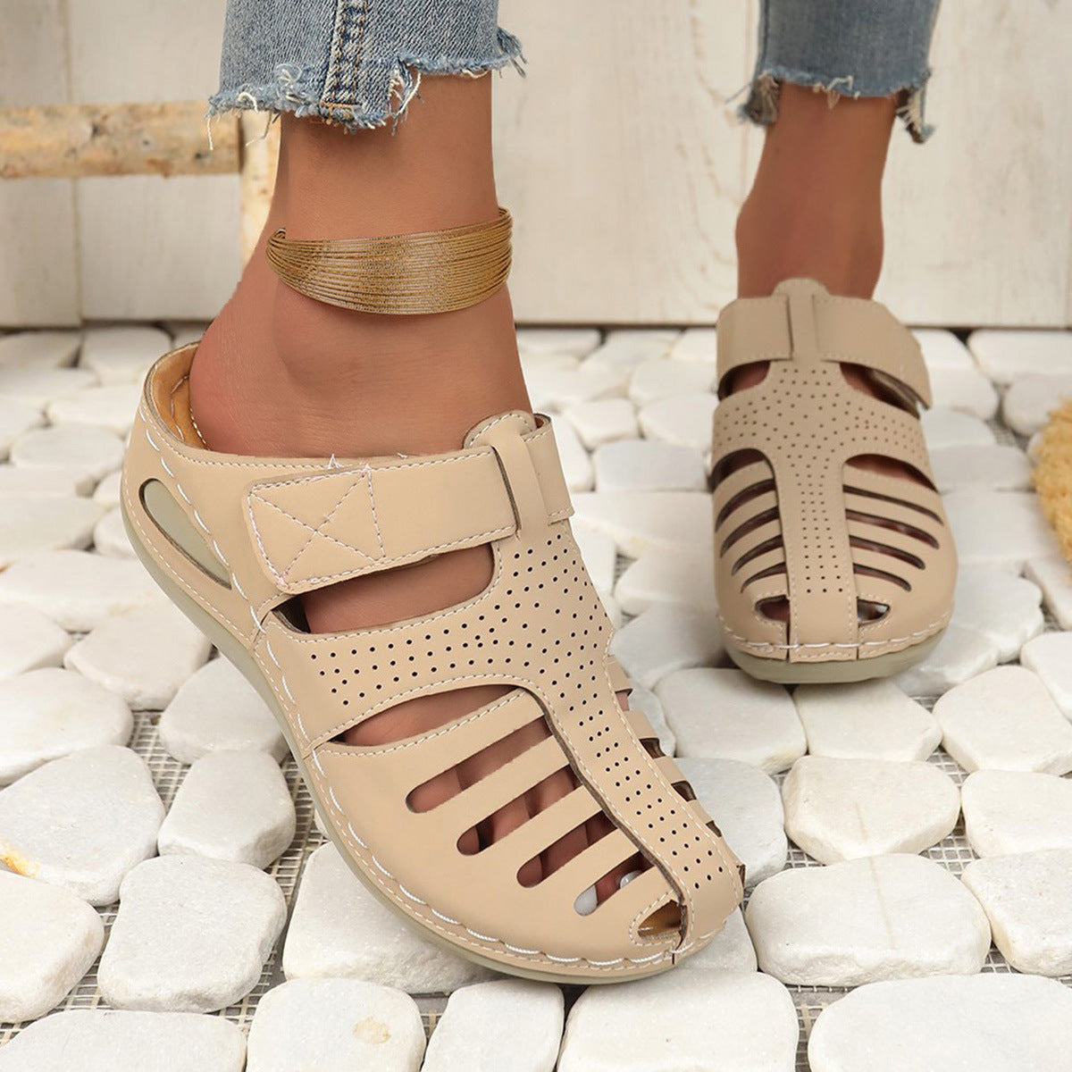 Casual Hollow Wedge Sandals 🇨🇳
