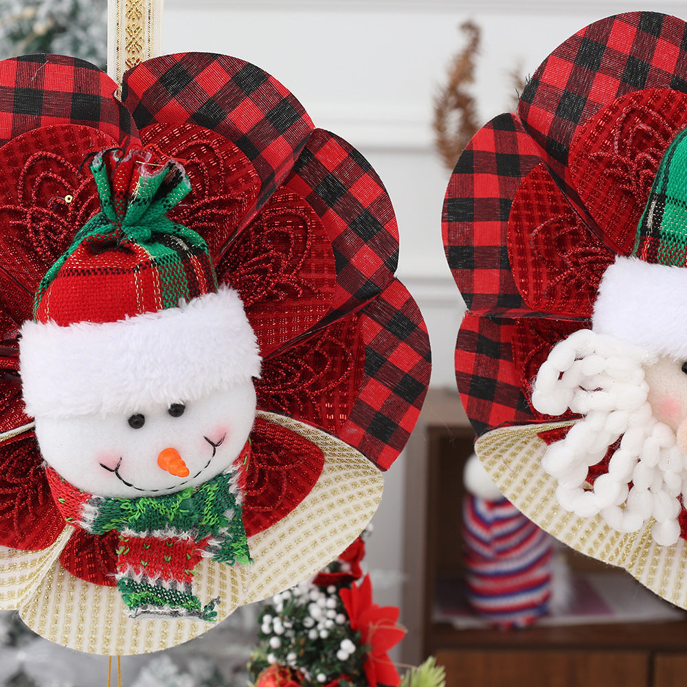 Christmas Tree Star Pendant Door Hanger Festive Atmosphere Ornament 🇨🇳