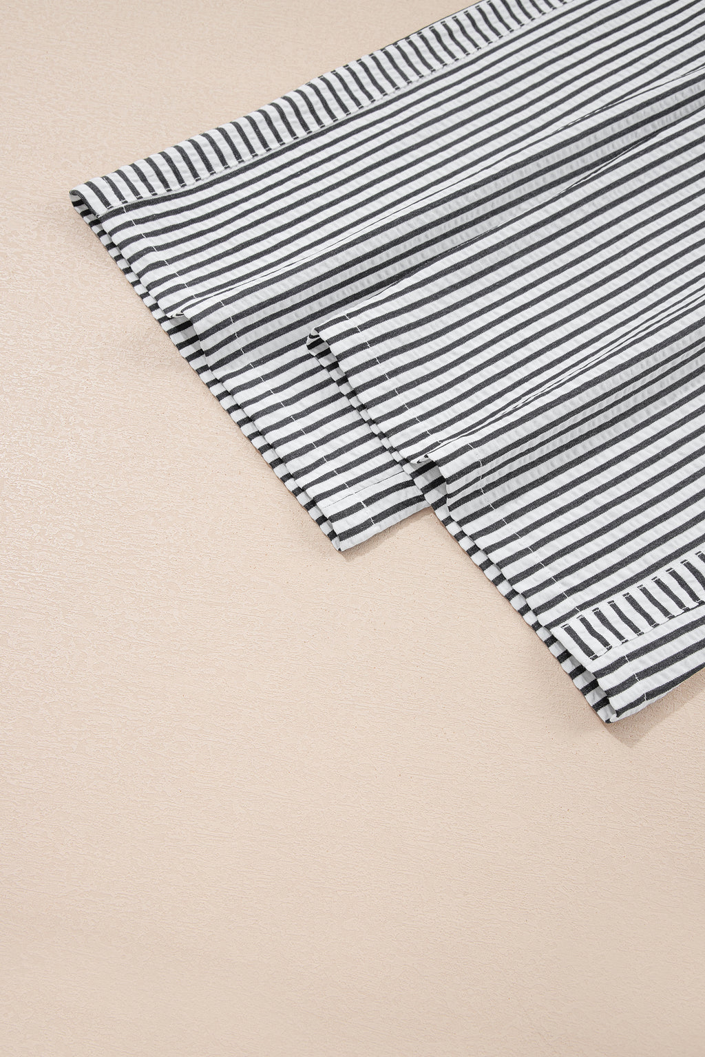 Black Stripe Wide Leg Casual Pants 🇺🇸