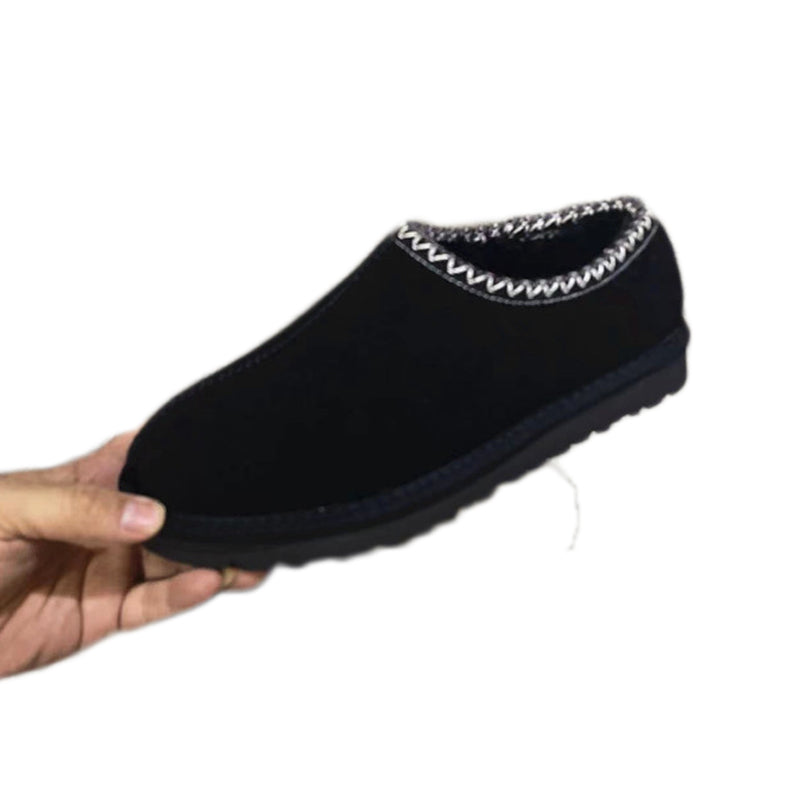 Snow boots low cut short tube flat bottomed casual shoes/slippers 🇨🇳