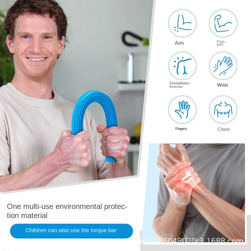 Multi functional resistance bar rehabilitation training arm strength wrist strength exercise resistance bar arm strength device 🇨🇳