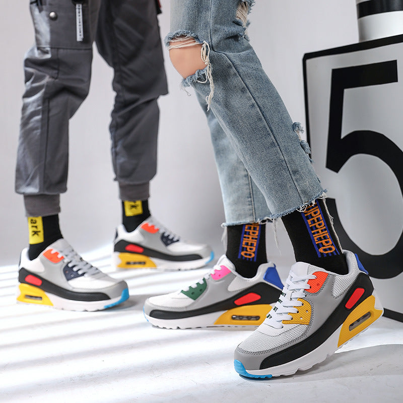 Air cushion casual shoes lightweight sports shoes for men and women 🇨🇳