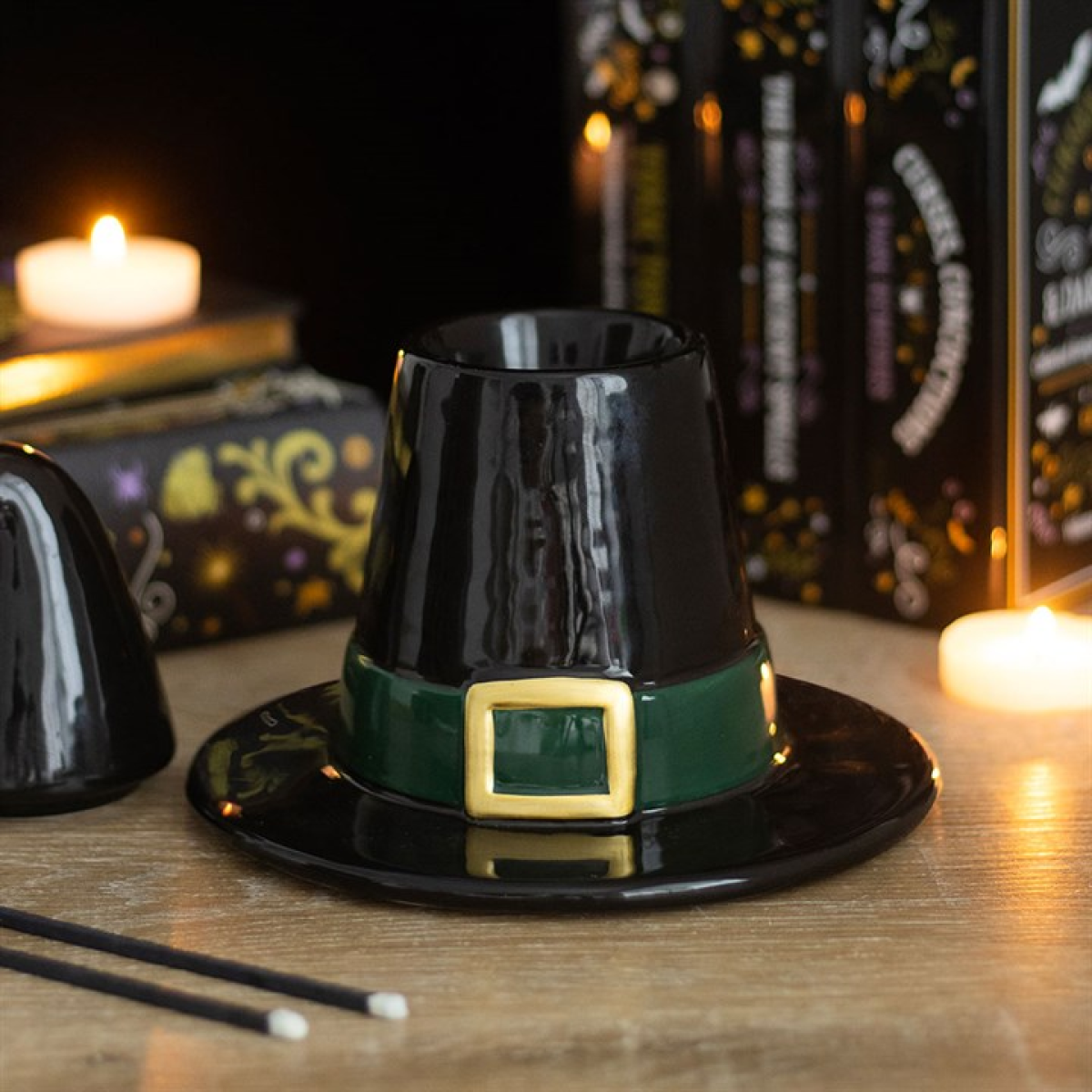 Black Witch Hat Oil Burner 🇬🇧