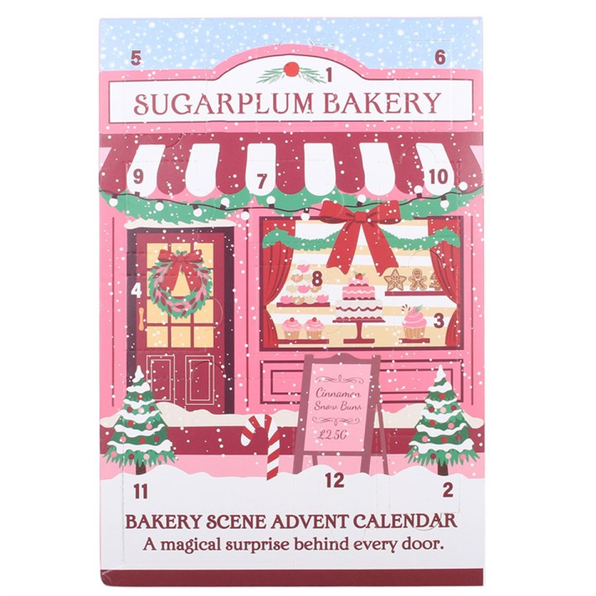12-Day Sugarplum Bakery Scene Advent Calendar 🇬🇧