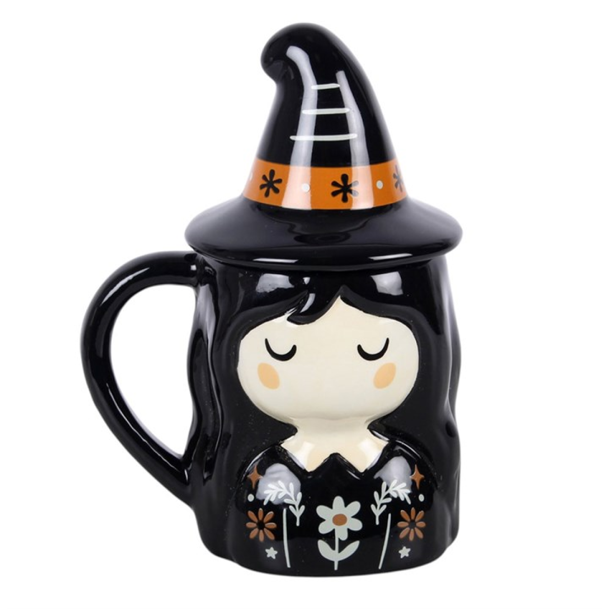 Frightful Folk Witch Lidded Mug 🇬🇧