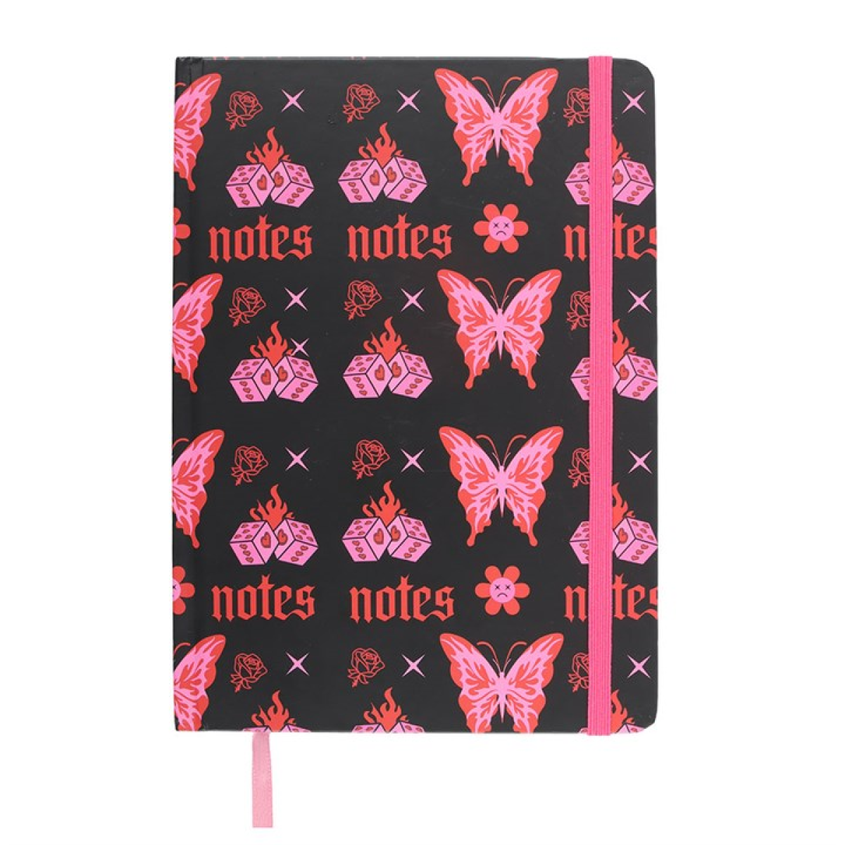 Flaming Butterfly A5 Notebook 🇬🇧