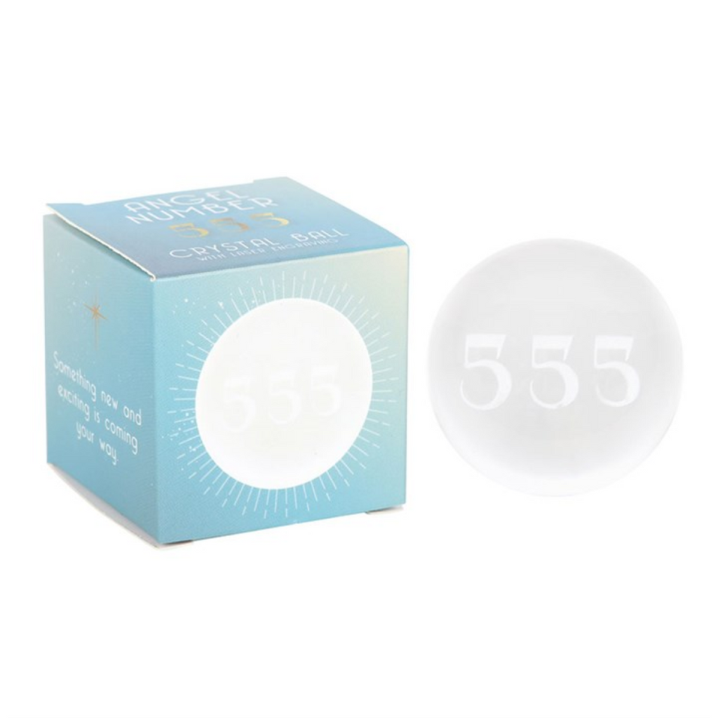 555 Angel Number Crystal Ball 🇬🇧