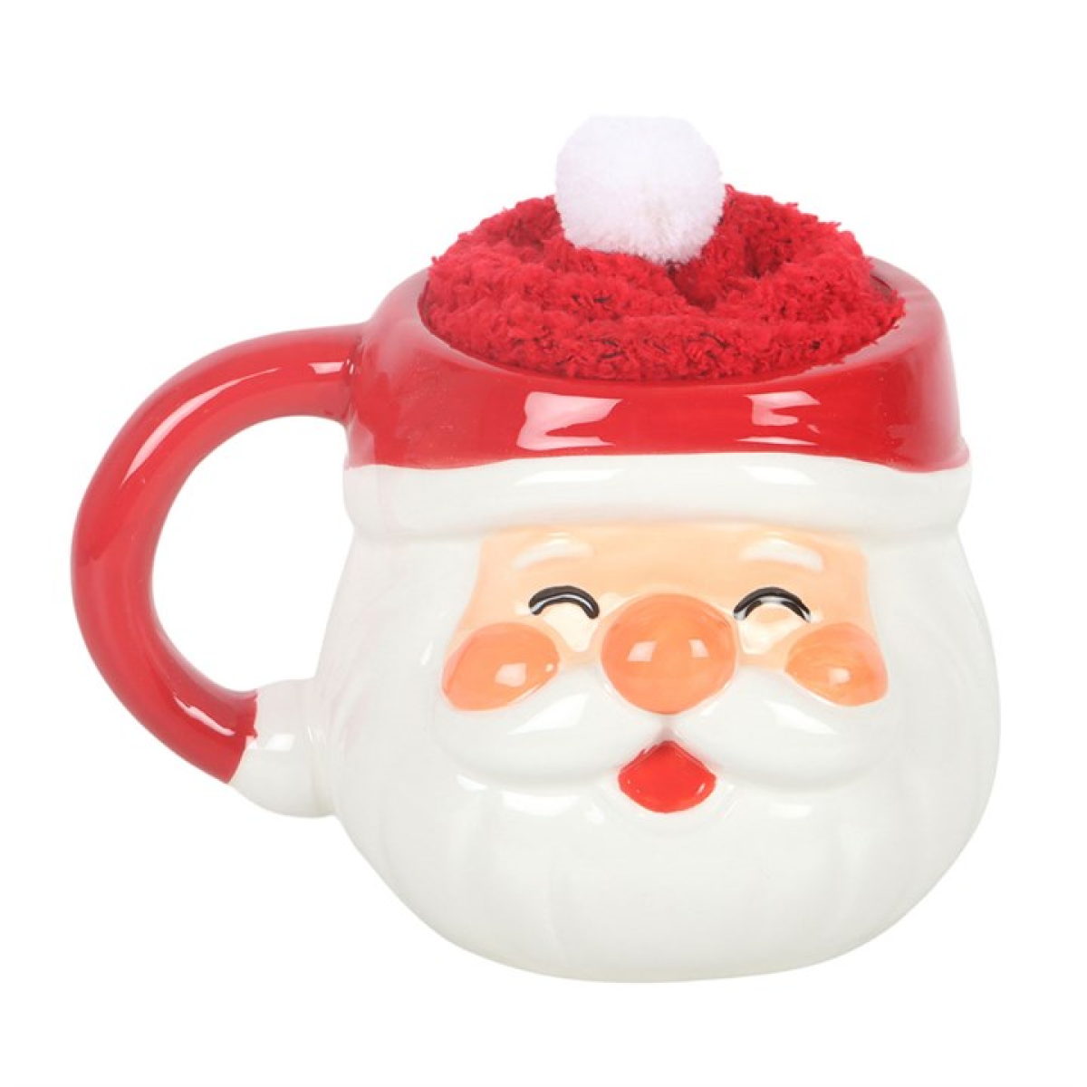 Jolly Santa Christmas Mug and Socks Set 🇬🇧