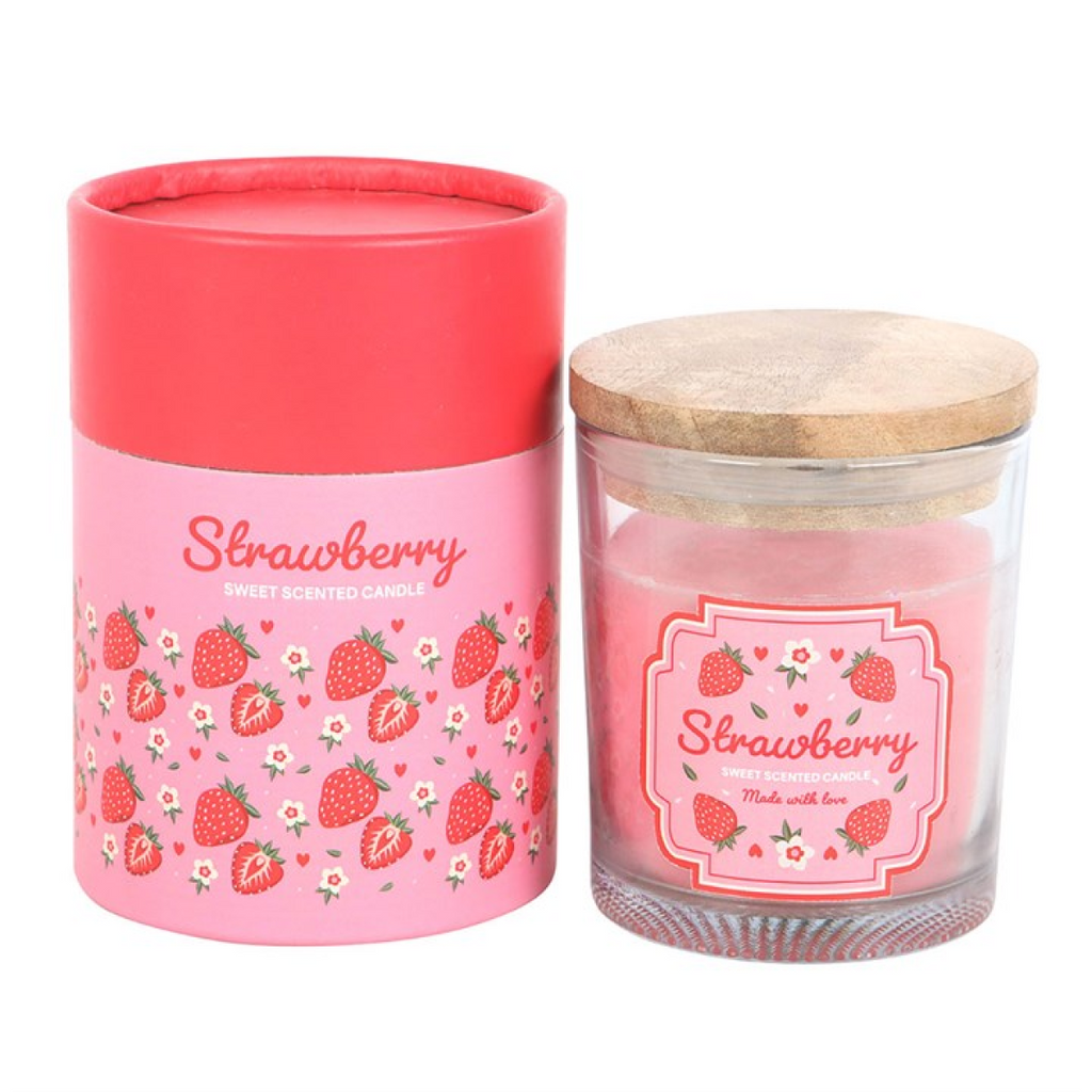 Strawberry Scented Candle 🇬🇧