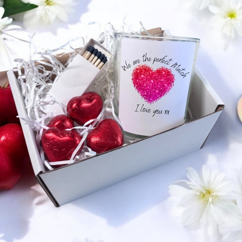 Perfect Match Candle Gift Set | Wedding Gift Couples Names | Brides Gift UK | Couple Wedding Gifts | Engagment Candle Gift UK 🇬🇧