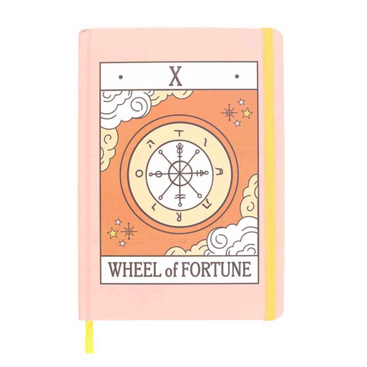 The Wheel of Fortune Vintage Tarot A5 Notebook 🇬🇧