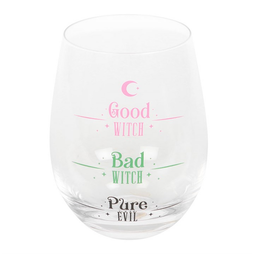 Good Witch, Bad Witch Stemless Glass 🇬🇧