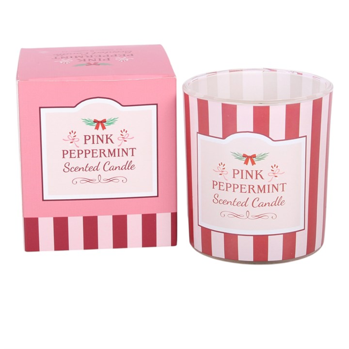 Pink Peppermint Scented Candle 🇬🇧