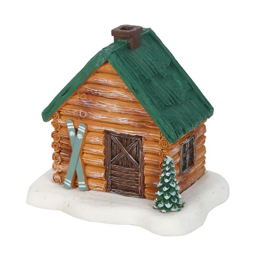 Cabin Ski Chalet Incense Cone Holder 🇬🇧