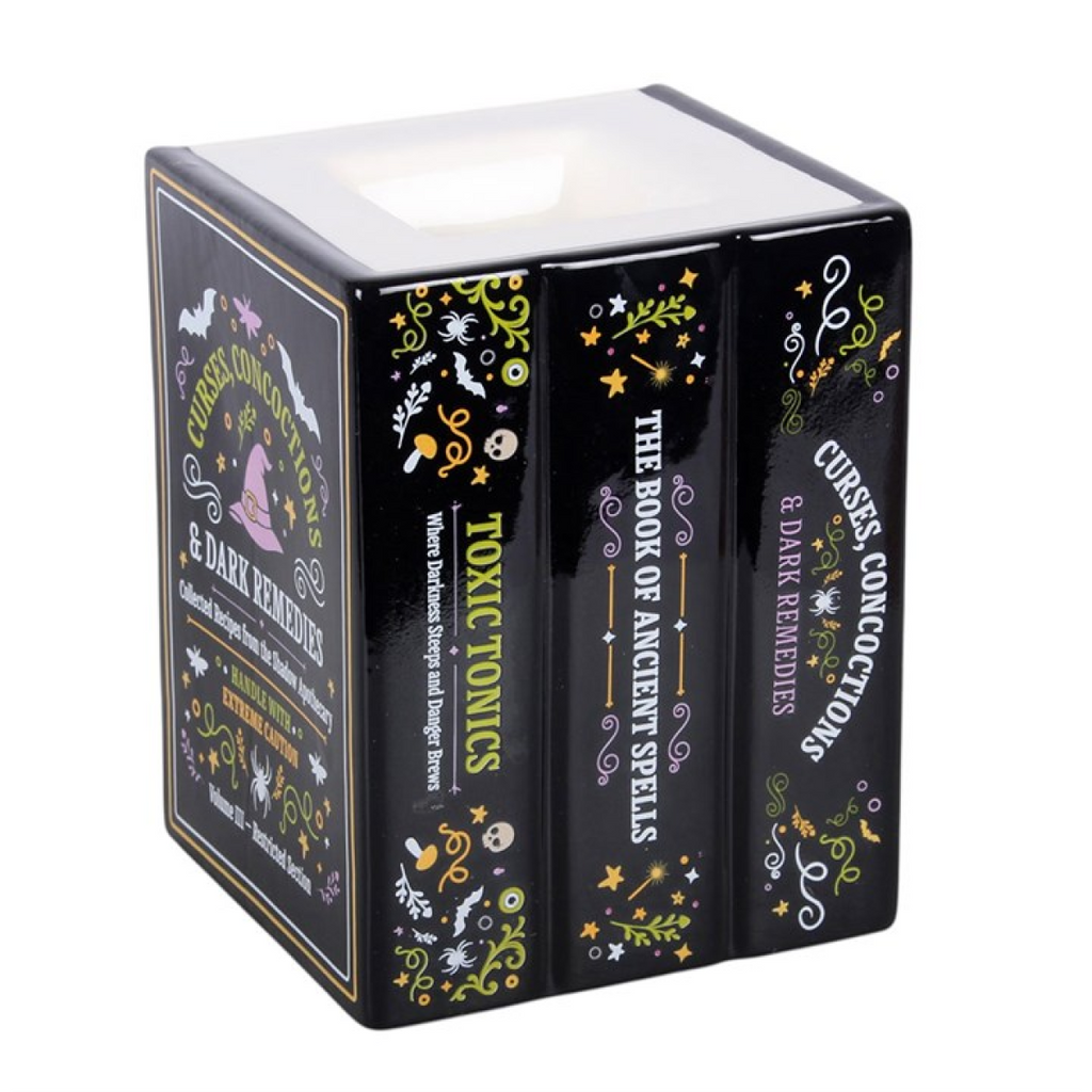 Witch's Apothecary Book Shaped Oil Burner and Wax Warmer 🇬🇧