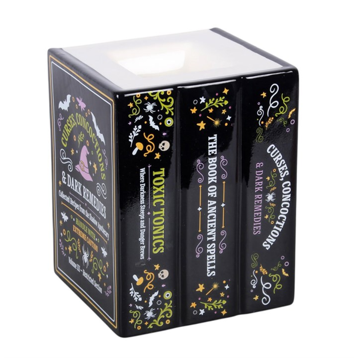 Witch's Apothecary Book Shaped Oil Burner and Wax Warmer 🇬🇧
