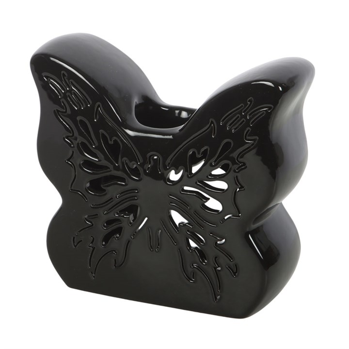 Black Cut-Out Butterfly Oil Burner 🇬🇧