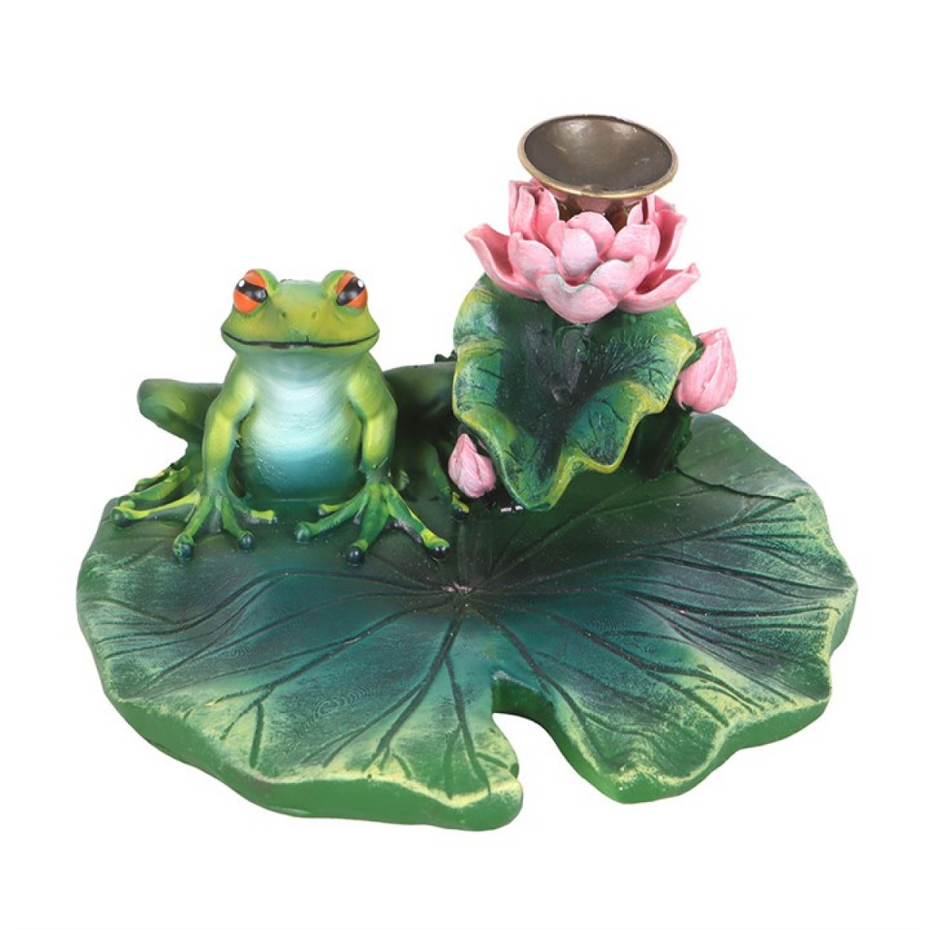 Lily Pad Backflow Incense Burner 🇬🇧