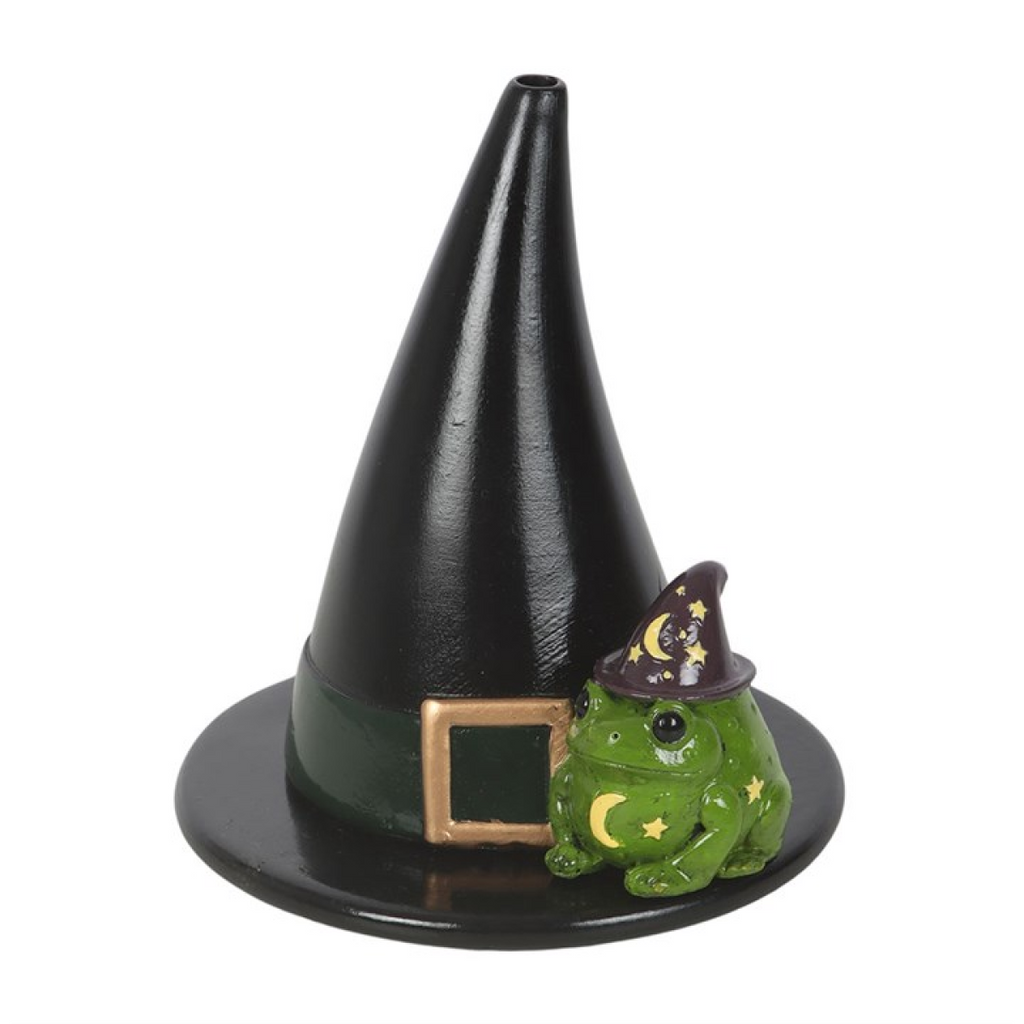 Magic Toad and Witch Hat Incense Cone Holder 🇬🇧