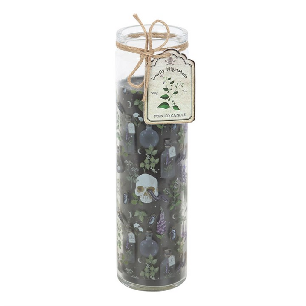 Poisonous Plants Deadly Nightshade Tube Candle 🇬🇧